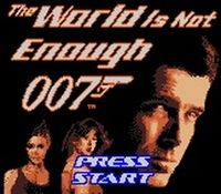 007 Le Monde Ne Suffit Pas, capture d'écran